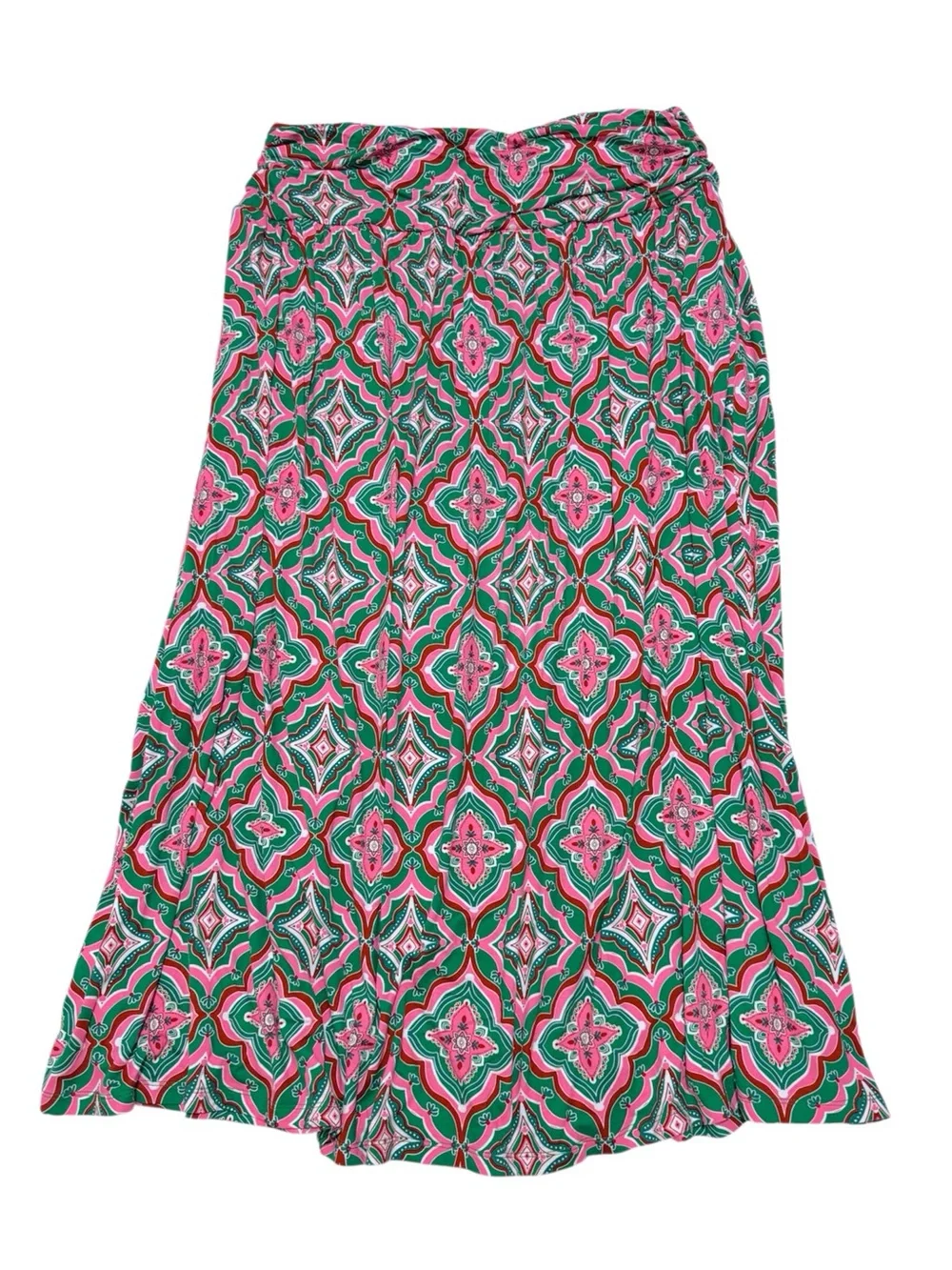 Boden Green Rosaline Jersey Skirt Size 14